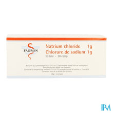 Afbeelding in Gallery-weergave laden, Natrium Chloride 1g Comp 50 Fag

