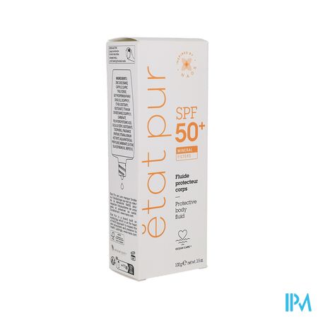 Etat Pur Fluide Protecteur Corps Spf50+ Fl 100g