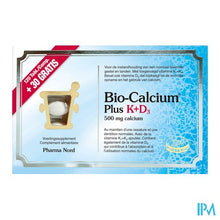 Afbeelding in Gallery-weergave laden, Bio-Calcium Plus K+D3 120+30 Tabl PROMOpack
