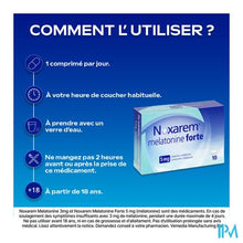 Charger l'image dans la galerie, Noxarem Melatonine Forte 5mg Comp 10
