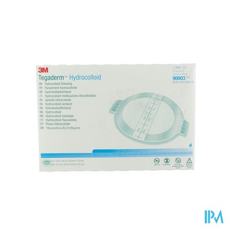 Tegaderm Hydrocol.oval Ster 130mmx150mm 5 90003