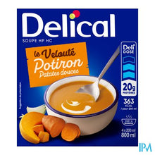 Load image into Gallery viewer, Delical Soupe Vel.potiron Patates Douces&amp;cr4x200ml
