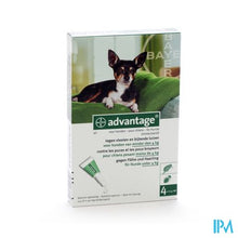 Afbeelding in Gallery-weergave laden, Advantage 40 Honden <4kg 4x0,4ml
