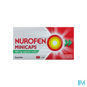 Nurofen Minicaps 400mg Zachte Caps 30