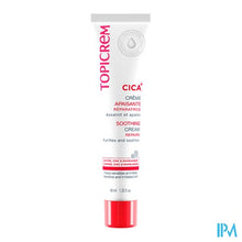 Afbeelding in Gallery-weergave laden, Topicrem Cica Verzachtende Creme Tube 40ml
