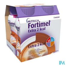 Load image into Gallery viewer, Fortimel Extra 2kcal Chocolade Karamel 4x200ml
