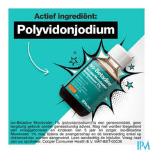 Afbeelding in Gallery-weergave laden, Iso Betadine 1% Nf Mondwater 200ml Ready To Use
