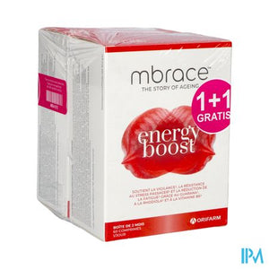 Mbrace Energy Boost Tabl 60x2 1+1 Gratis