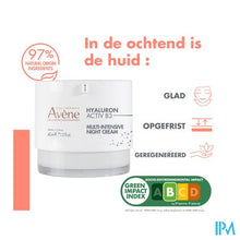 Charger l'image dans la galerie, Avene Hyaluron Activ B3 Multi-intens. Nachtcr 40ml
