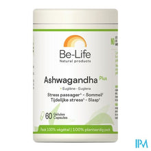 Load image into Gallery viewer, Ashwagandha Plus Be Life Caps 60
