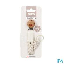 Charger l'image dans la galerie, Bibs Fopspeenketting Braided Ivory&amp;vanilla
