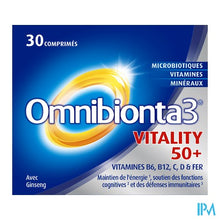 Load image into Gallery viewer, Omnibionta 3 Vitality 50+ Tabl 30
