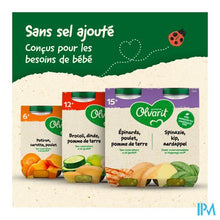 Load image into Gallery viewer, Olvarit Wortel Kip Puree 2x200g 8m01
