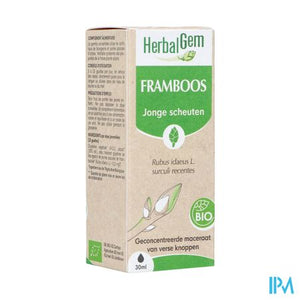 Herbalgem Frambozenstruik Bio 30ml