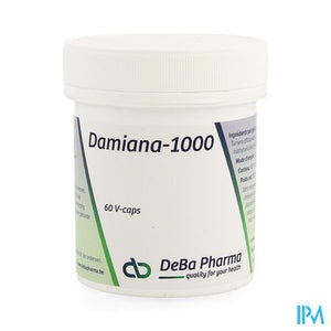 Damiana-1000 V-caps 60 Deba