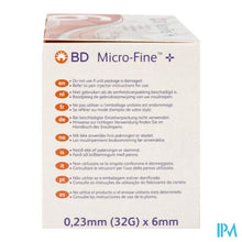 Afbeelding in Gallery-weergave laden, Bd Microfine+pentap. Pennaald. 0,23mm 32gx6mm 100
