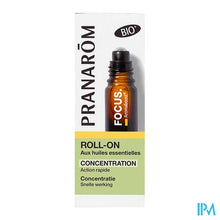 Afbeelding in Gallery-weergave laden, Pranarom Aromaboost Focus Roller Bio 5ml
