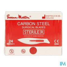 Afbeelding in Gallery-weergave laden, Scalpel Mesjes S.m Ster N24 100
