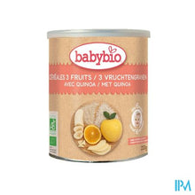 Charger l'image dans la galerie, Babybio 3 Vruchtengranen Quinoa 6m 220g
