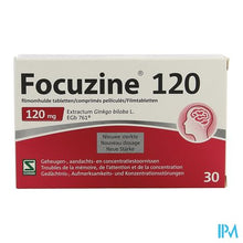 Afbeelding in Gallery-weergave laden, Focuzine® 120 MG 30 TABLETTEN
