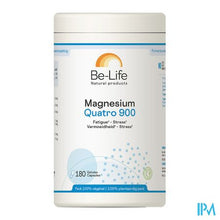 Afbeelding in Gallery-weergave laden, Magnesium Quatro 900 Be Life Caps 180
