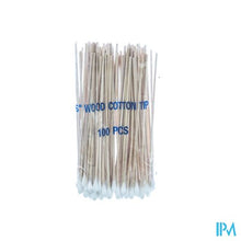 Load image into Gallery viewer, Wolf Wattenstaafjes Hout Dunne Tip 15cm 100
