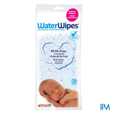 WaterWipes Vochtige Babydoekjes 28x