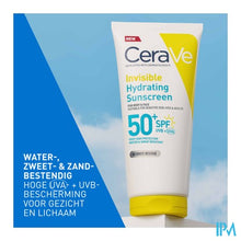 Afbeelding in Gallery-weergave laden, Cerave Sun Zonnecreme Hydra Onzichtb. Spf50 177ml

