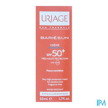 Afbeelding in Gallery-weergave laden, Uriage Bariesun Ip50+ Cr N/parf Gev H 50ml
