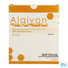 Load image into Gallery viewer, Algivon Alginaat Manuka Honing N/adh St.10x10cm 5

