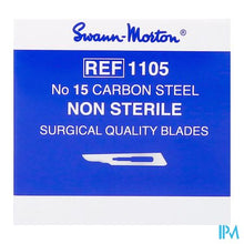 Load image into Gallery viewer, Swann-morton N/st Scalpelmesjes N15 100 Consulta
