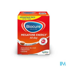 Afbeelding in Gallery-weergave laden, Biocure Megatone Energy La Advantage Pack Tabl 90
