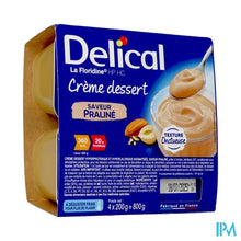 Afbeelding in Gallery-weergave laden, Delical Creme Dessert La Floridine Praline 4x200g
