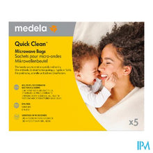 Afbeelding in Gallery-weergave laden, Medela Quick Clean Sterilisatiezak Magnetron 5
