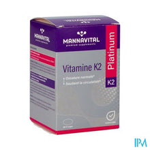 Charger l'image dans la galerie, Mannavital Vitamine K2 Platinum V-caps 60
