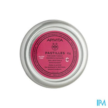 Afbeelding in Gallery-weergave laden, Apivita Pastilles Keelpijn Zwarte Bes-honing 45g

