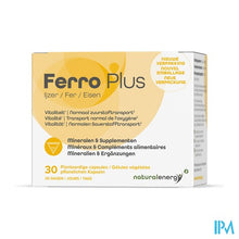Afbeelding in Gallery-weergave laden, Natural Energy Ferro Plus Caps 30
