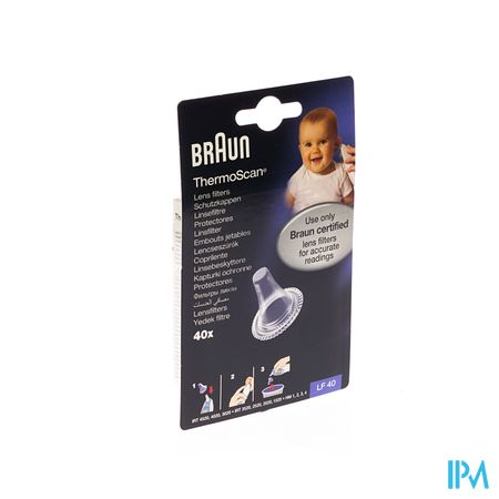 Braun Lf-40 Capuchons Thermoscan 40pc