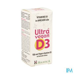 Ultra Vegan D3 Gutt 8ml Holistica