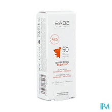 Afbeelding in Gallery-weergave laden, BabE Sun Pediatric Super Fluid Sunscr. Spf50 50ml
