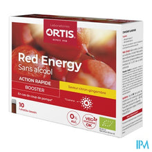 Afbeelding in Gallery-weergave laden, Ortis Red Energy Citroen Gember Bio Z/alc 10x15ml
