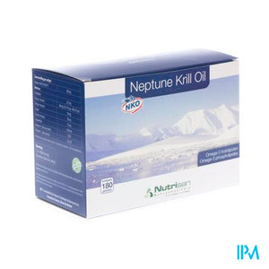 Neptune Krill Oil (nko) Softgels 180 Nutrisan