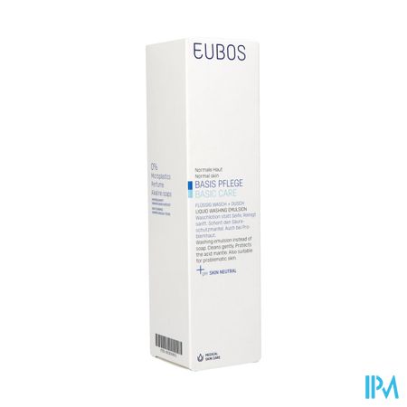 Eubos Zeep Vloeibaar Blauw N/parf 400ml