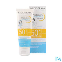 Load image into Gallery viewer, Bioderma Photoderm Pediatrics Mineral Spf50+ 50g
