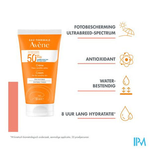 Avene Zon Spf50+ Creme 50ml