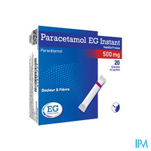 Afbeelding in Gallery-weergave laden, Paracetamol EG Inst.500Mg Vanil-Aardbei   Zakje 20
