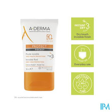 Load image into Gallery viewer, Aderma Protect Pocket Fluide Onzichtb. Spf50+ 30ml

