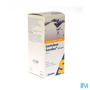 Lactulose Sandoz Drank 500ml 670mg/ml