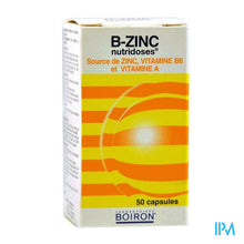 Load image into Gallery viewer, B-zink Nutridoses Caps 50 Boiron
