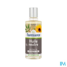 Charger l'image dans la galerie, Natessance 100% Bio Neutrale Olie Massage 100ml
